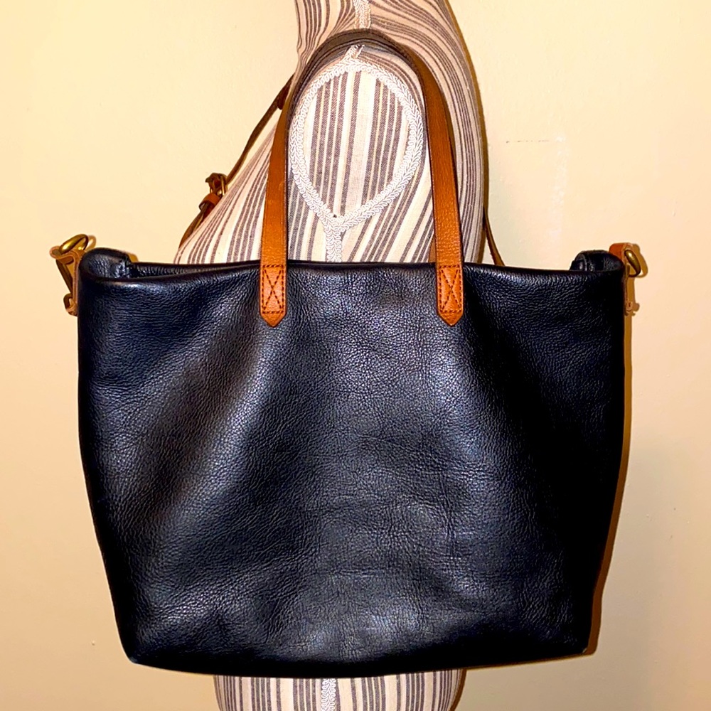 Madewell top zip shoulder bag tote